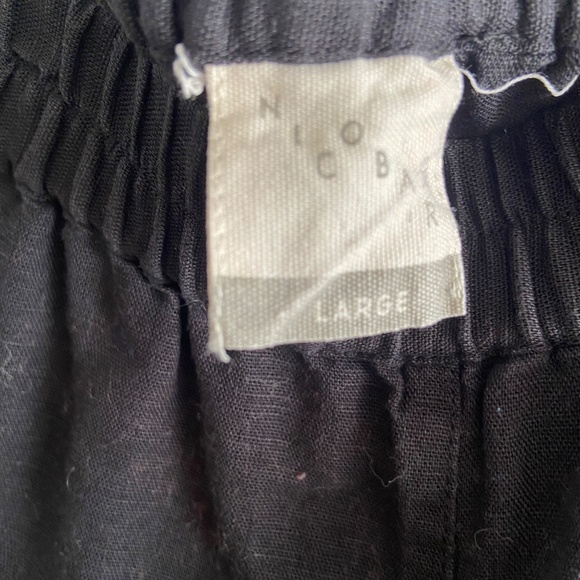 Nicobar Serene pants, light and loose fitting, black, Large - Picture 8 of 9